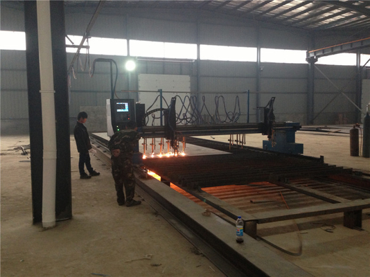 鋼板50-1000mm/MinのためのOxyの燃料CNCのフレーム切断機械