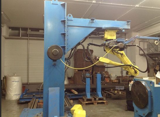 品質  500mm 100KG Pipe Rotary Welding Positioners With Foot Pedal CE 工場