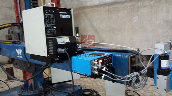 ティグ溶接のコラムおよび松下電器産業自動120KGブームのマニピュレーター
